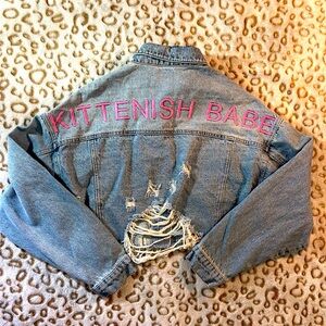 Kittenish Babe Cropped Jacket
